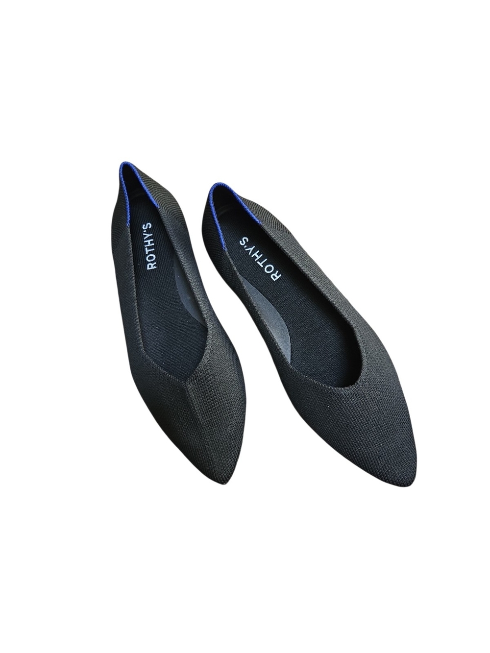 Rothy's The Point Black Ballet Flats Size 8